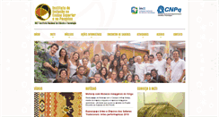 Desktop Screenshot of inctinclusao.com.br